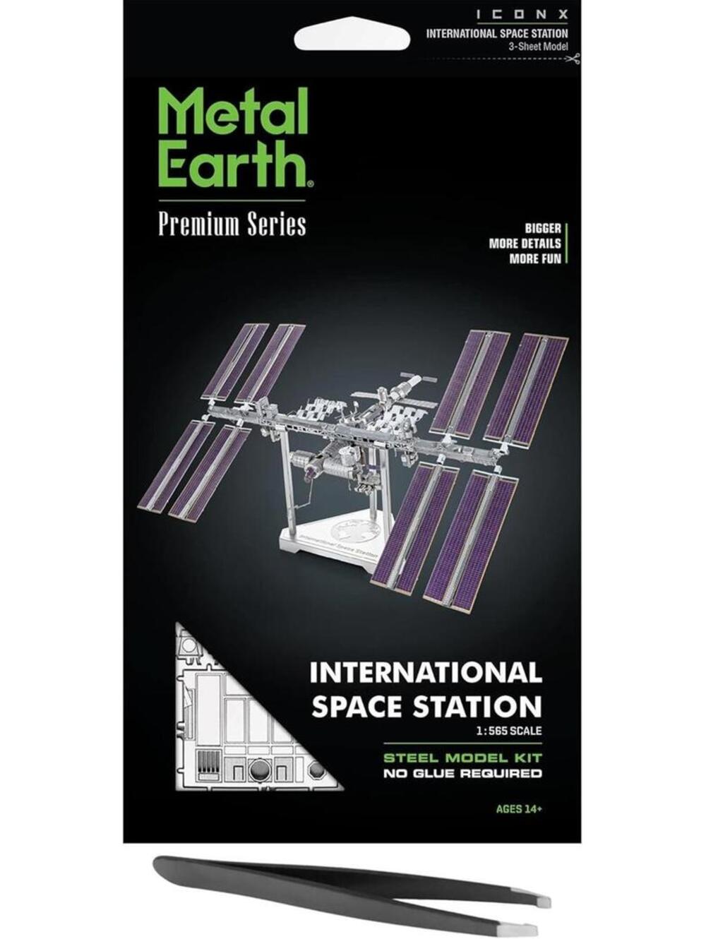 Metal Earth International Space Station Model Kit ICX140